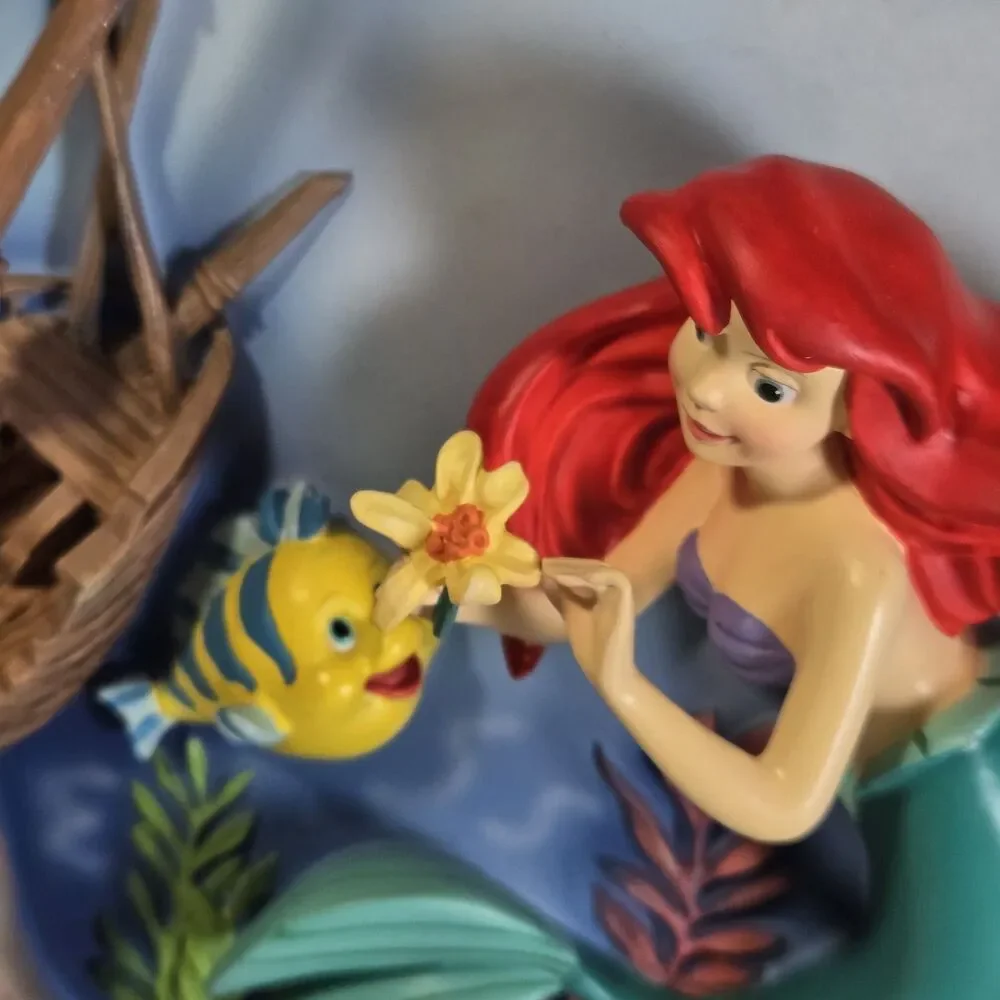 3D decorative plate featuring Ariel from Disney's 